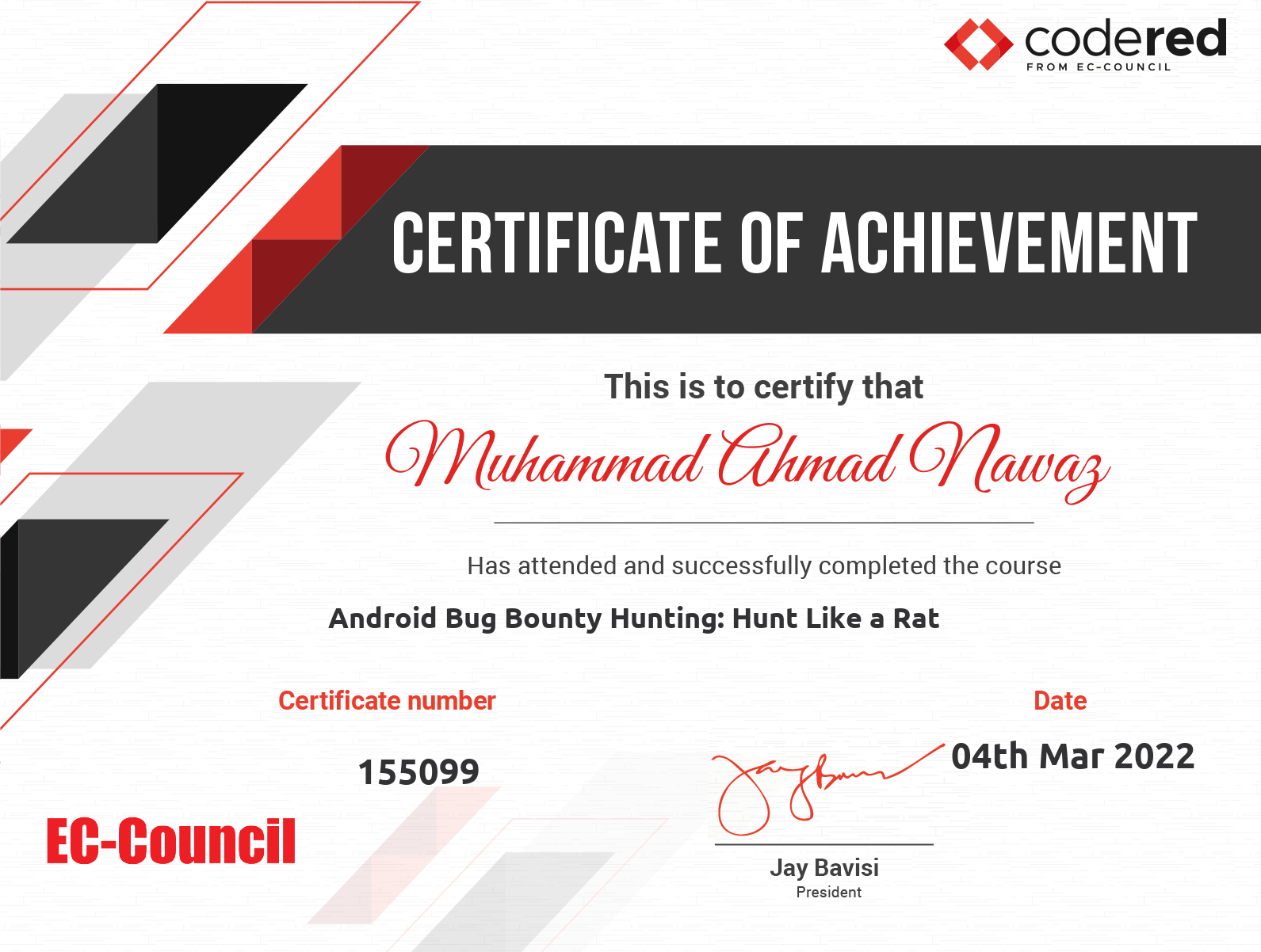 Android Bug Bounty Hunting Certificate